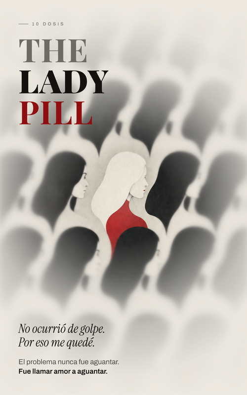 Portada del ebook The Lady Pill · 10 Dosis — sobre dependencia emocional y relaciones que apagan